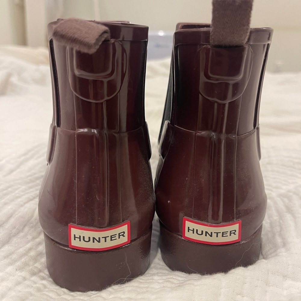 Hunter rain boots, size 7